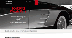 Desktop Screenshot of fortpittclassiccars.com